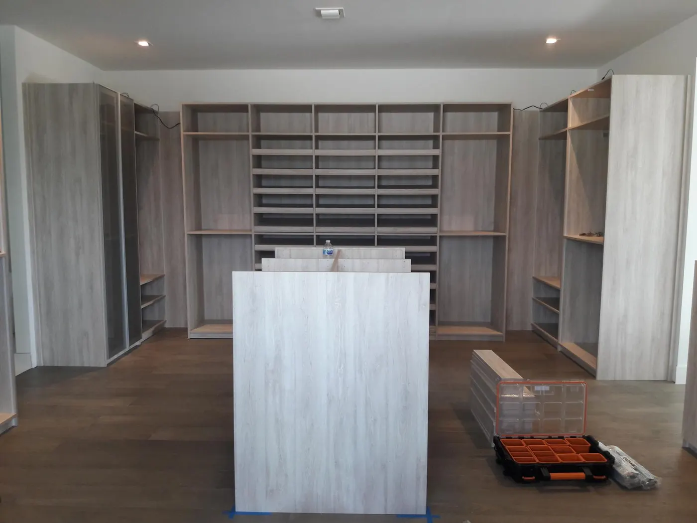 Custom built-in cabinetry project by FM Tabares LLC